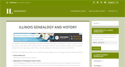 Desktop Screenshot of illinoisgenealogy.org