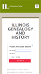 Mobile Screenshot of illinoisgenealogy.org